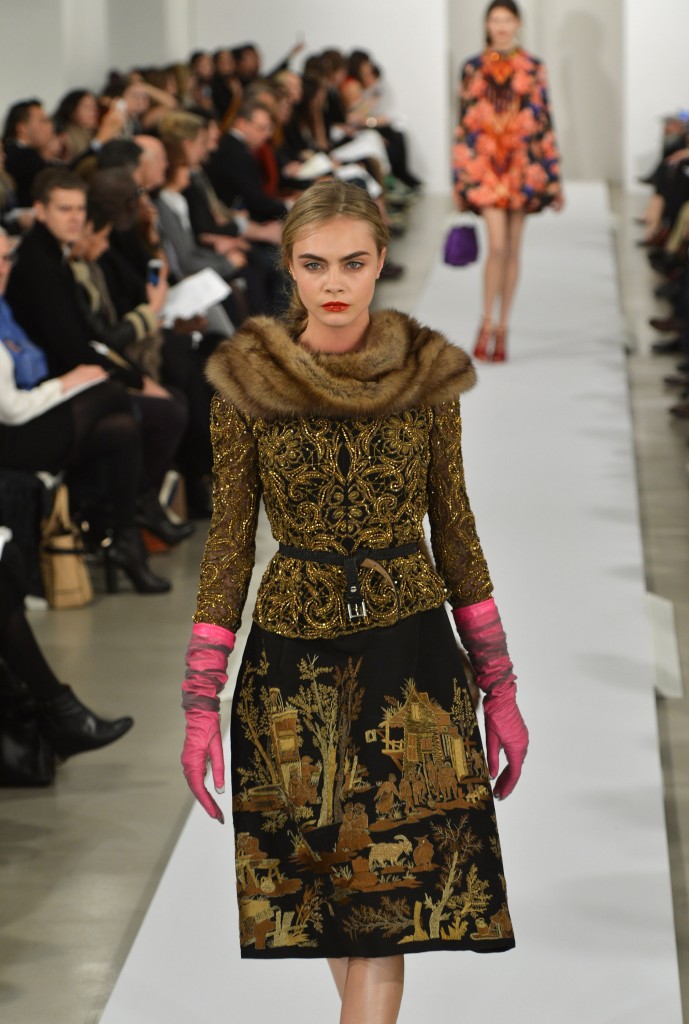 Oscar De La Renta - Runway - Fall 2013 Mercedes-Benz Fashion Week